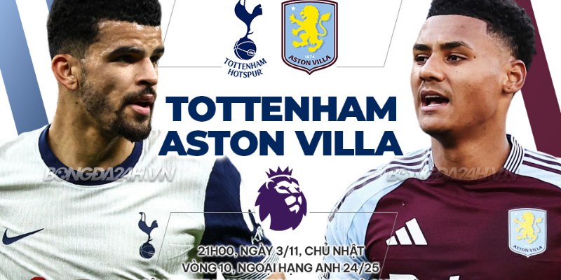 Aston Villa vs Tottenham Hotspur